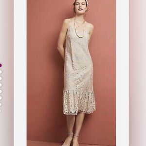 Gold Ruffled Tiered Maxi Dress for Wedding Guest